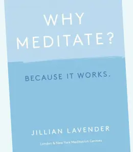 Why Meditate? by Jillian Lavender, book cover