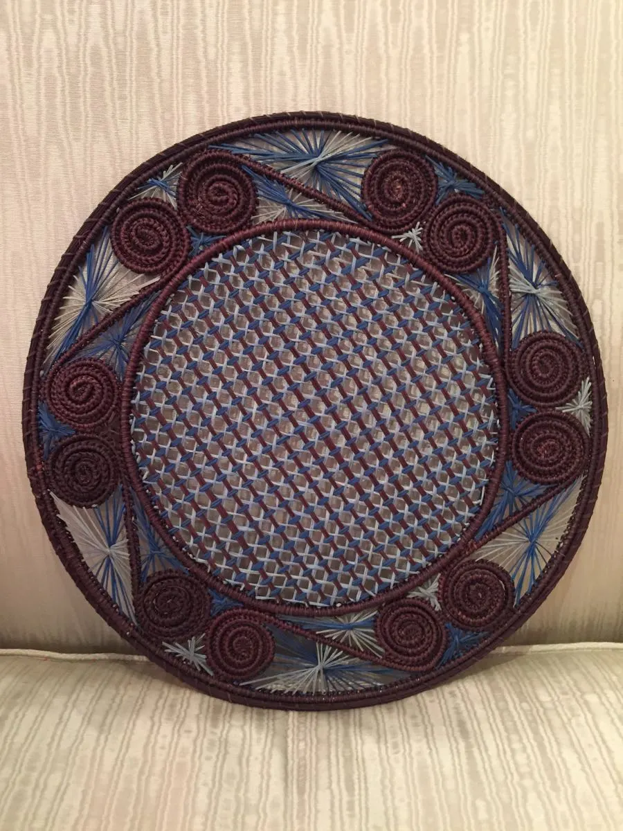 Brown and Blue